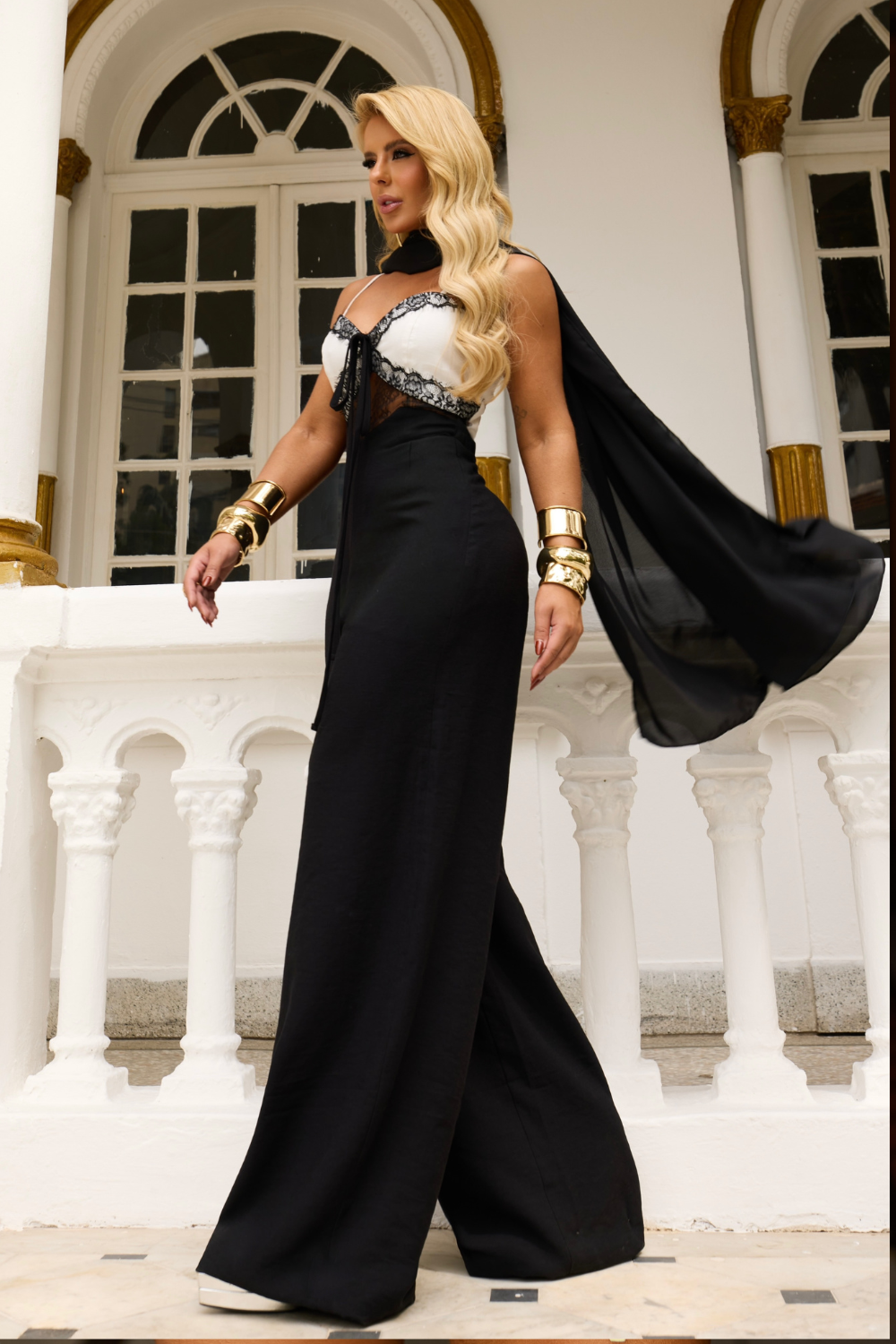 Premium viscose jumpsuit